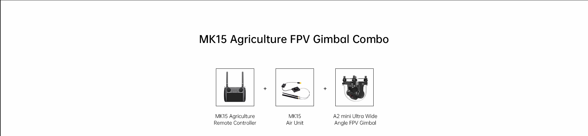 Detalles del controlador inteligente MK15 Agriculturedrone Mini HD 07