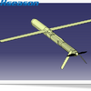 UAV de misil de patrulla de 20 kg
