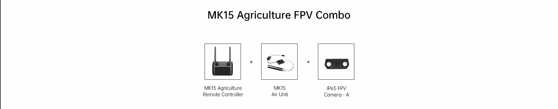 Detalles del controlador inteligente MK15 Agriculturedrone Mini HD 08